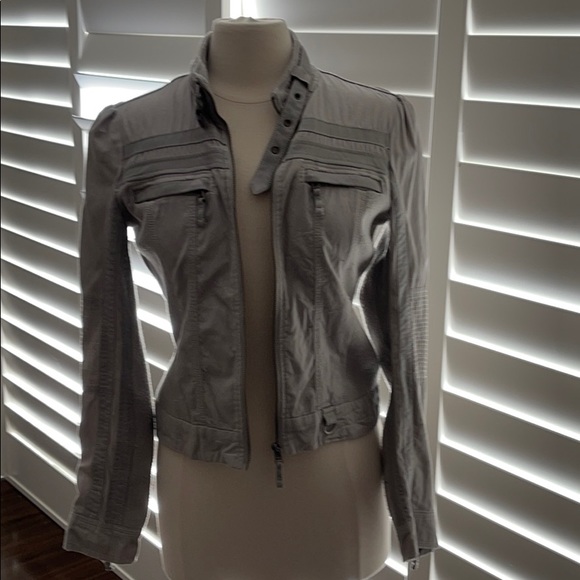blanc noir Jackets & Blazers - Blank Noir grey jacket sz Medium